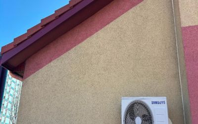 Chantier Ecothermic terminé dans le Puy-de-Dôme bénéficiant des aides de l’État dans le cadre d’un monogeste d’isolation des murs par l’extérieur.