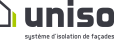 Logo Uniso, système d'isolation de façades