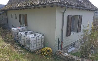 système d'isolation par l'extérieur Ecothermic : Façade en crépi - Colori : Silex