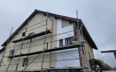 Ecothermic Aurillac : notre finition extérieure permet de recouvrir votre habitat en associant isolation et esthétisme.