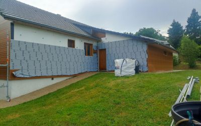 Comme ces particuliers, refaite l'isolation par l'extérieur de votre maison grace à la SARL Ecothermic basée dans le Cantal